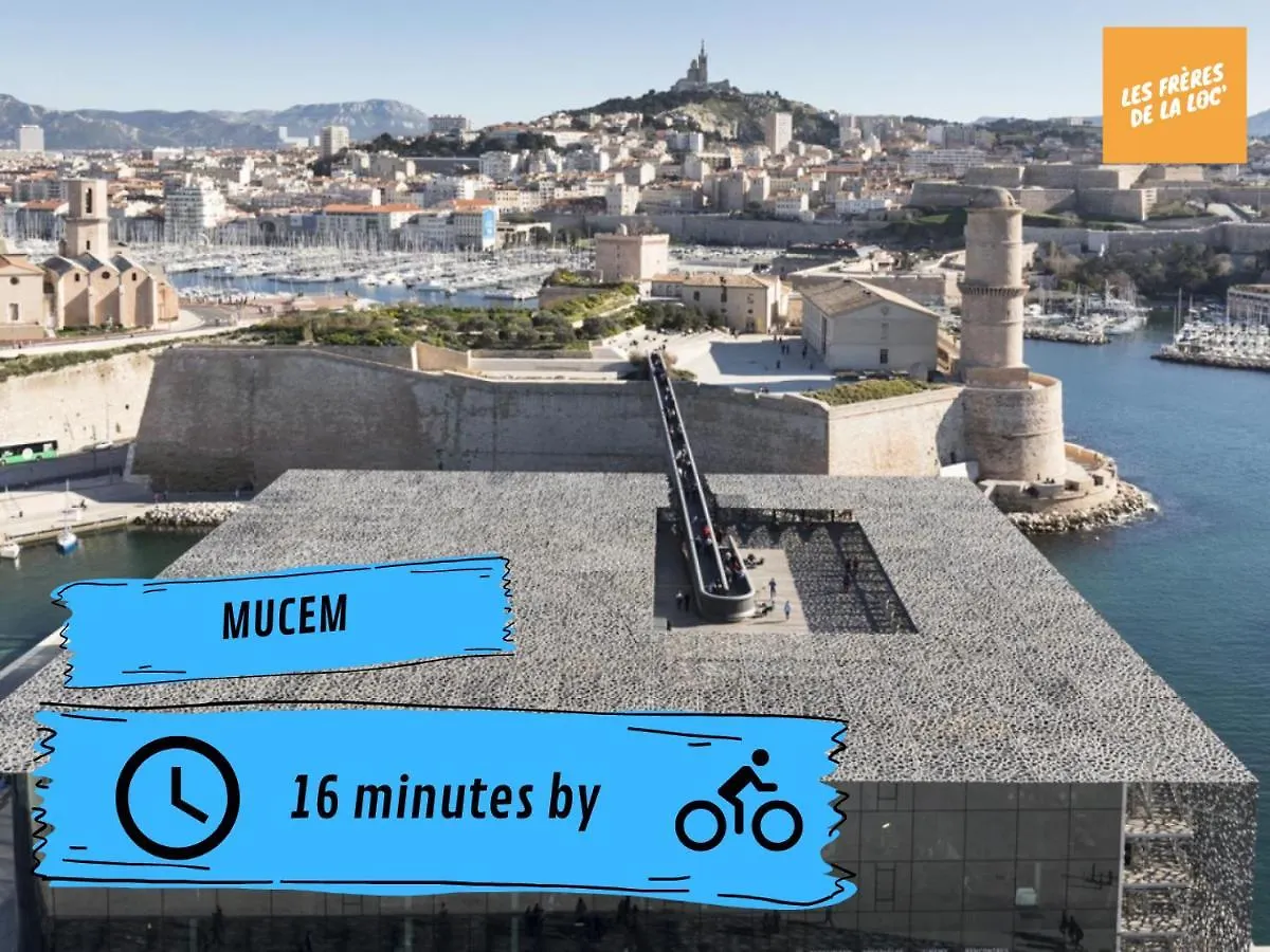Appartement Familial - Central & Spacieux - Les Freres De La Loc' Marseille 0*,  France