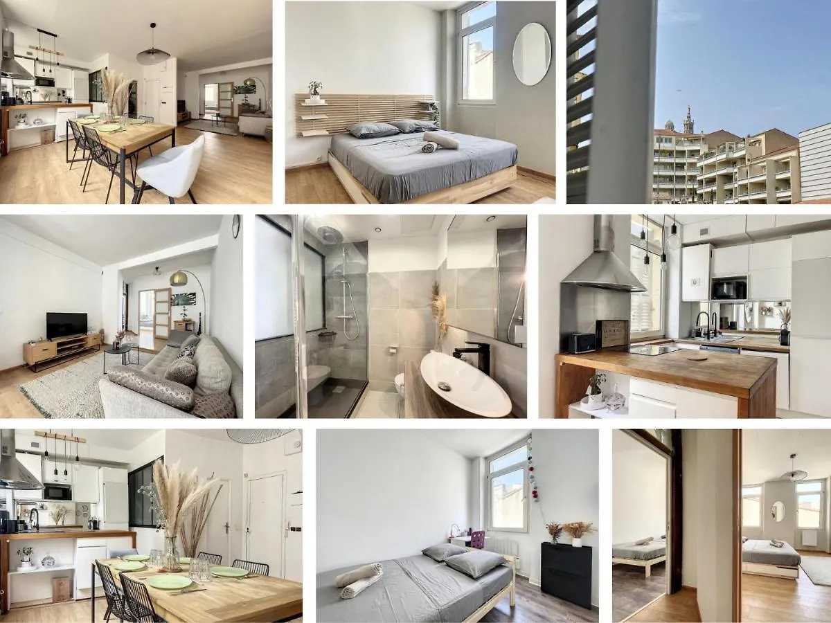 Appartement Familial - Central & Spacieux - Les Freres De La Loc' Marseille France